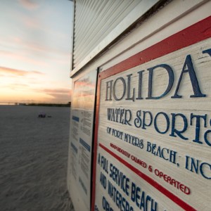 a close up of a sign